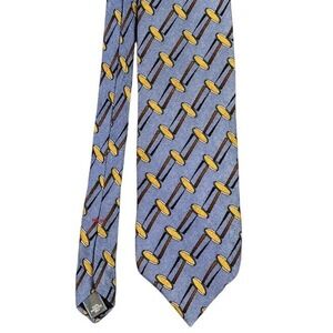 Palatina Tie Men Silk USA made 56" long 3.5" wide Designer
